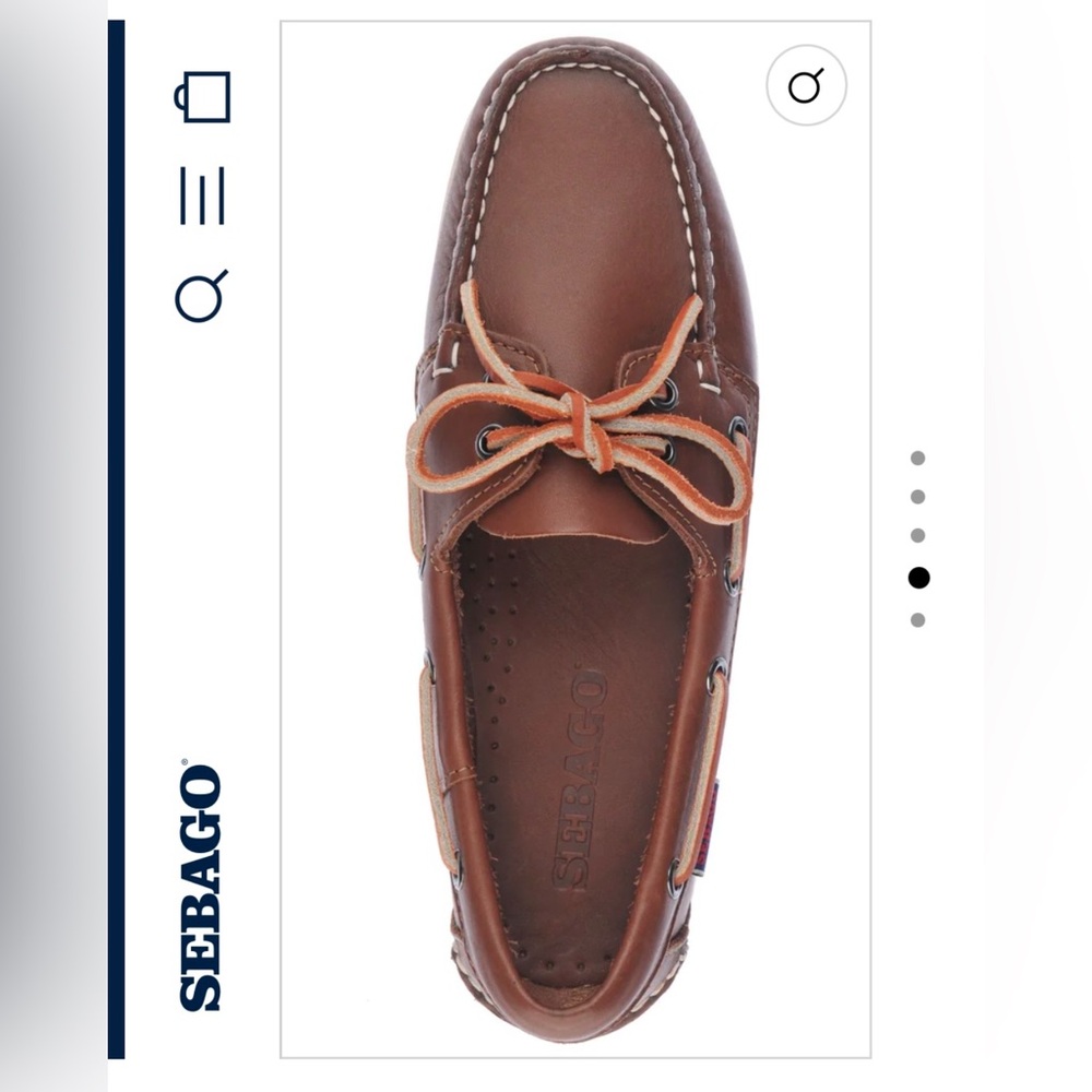 Sebago Brown Dockside Boat Shoes